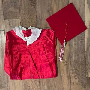 Like New Graduation Cap, Gown & Tassel